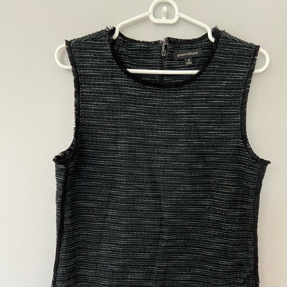 Banana Republic fringe trimmed striped shell - Picture 2 of 6